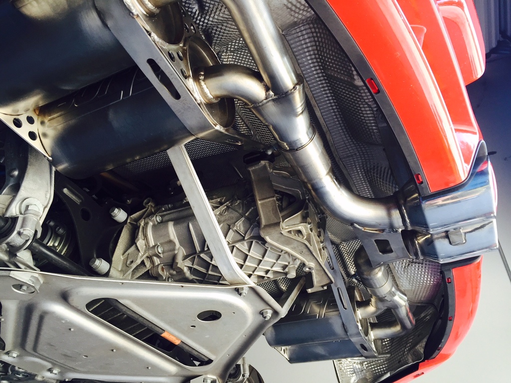 Breitwerks Services Porsche Cayman Exhaust System Upgrade