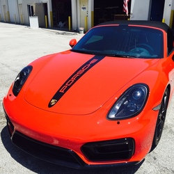 Boxster GTS Racing Stripes